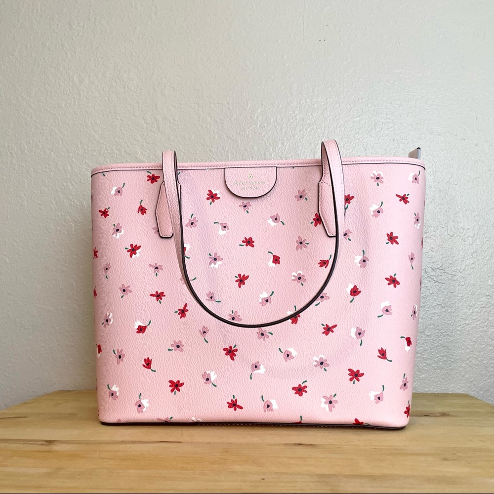 NWT Kate Spade lori ditsy buds tote